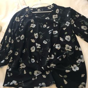 Floral print shirt